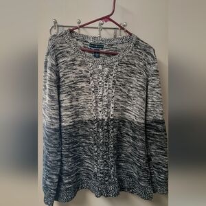 Black And White Sweater